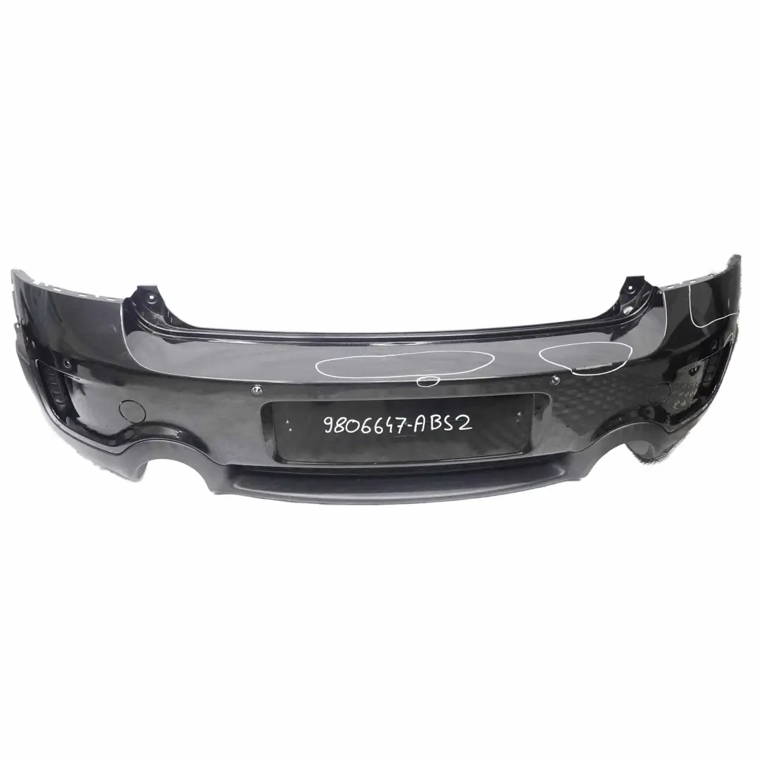 Mini R60 Parachoques trasero Cooper PDC Negro Absoluto Metalizado - B11 - SKU 9806647-ABS2 - Número de pieza 9806647