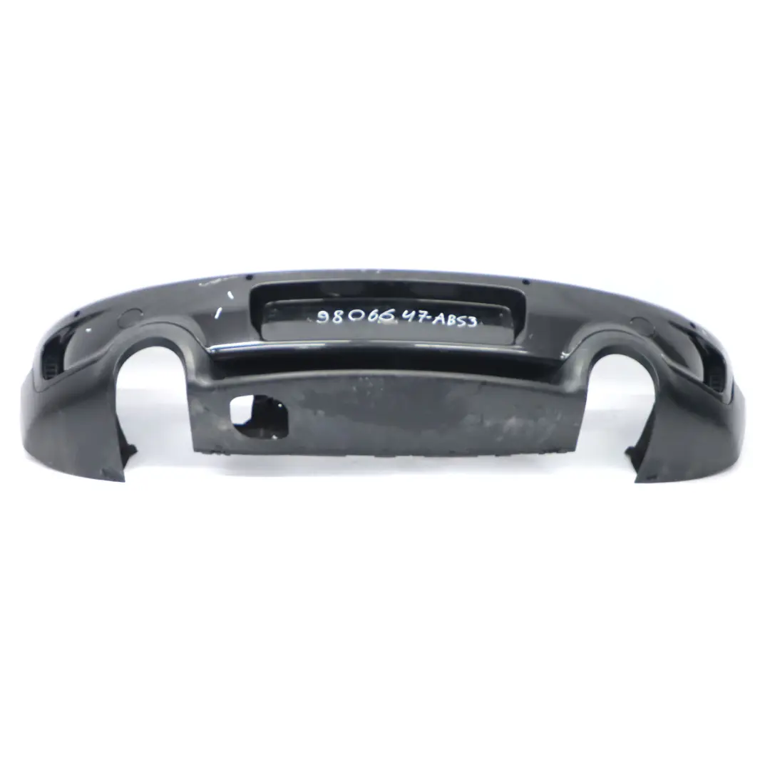 Mini Countryman R60 Rear Bumper Cooper S PDC Absolute Black Metallic - B11 - SKU 9806647-ABS3 - Part number 9806647