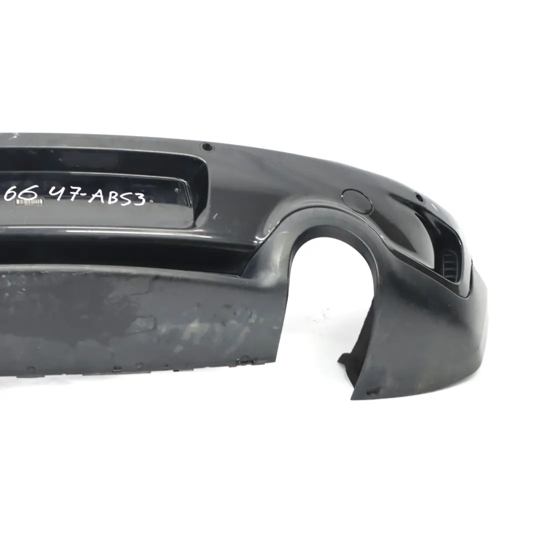 Bumper Cooper S PDC Absolute Black Metallic - B11 to Mini Countryman R60 Rear with Part number 9806647 Mini Countryman R60 Rear Bumper Cooper S PDC Absolute Black Metallic - B11 - SKU 9806647-ABS3 - Part number 9806647