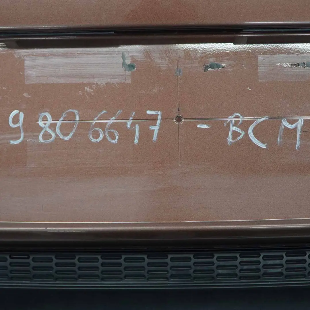 Stoßstange hinten Cooper S PDC Brilliant Copper - B60 für Mini Countryman R60 mit Teilenummer 9806647 Mini Countryman R60 Stoßstange hinten Cooper S PDC Brilliant Copper - B60 - SKU 9806647-BCM - Teilenummer 9806647