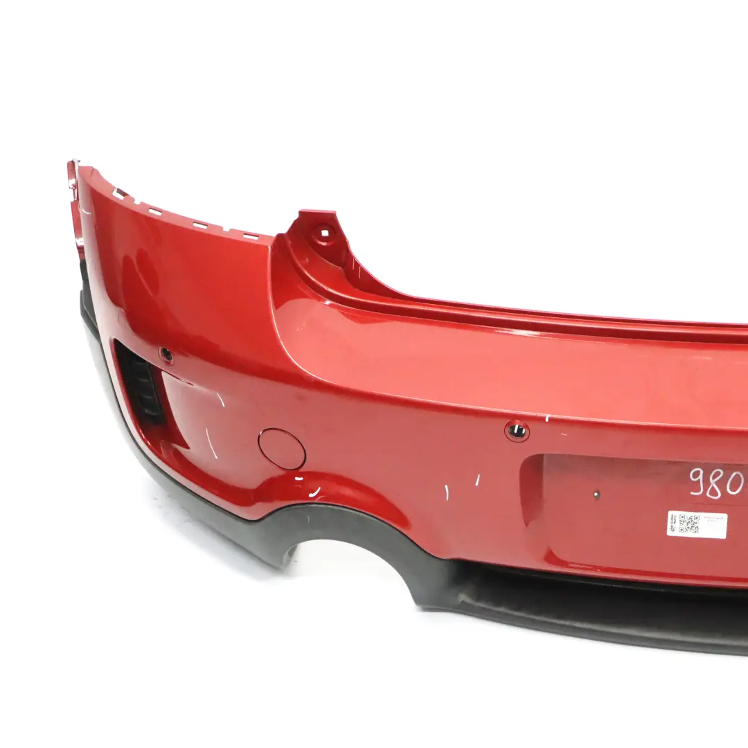 Pare-chocs arrière Cooper S PDC Blazing Red Metallic - B63 pour Mini Countryman R60 à propos du numéro de pièce 9806647 Mini Countryman R60 Pare-chocs arrière Cooper S PDC Blazing Red Metallic - B63 - SKU 9806647-BRM - Numéro de pièce 9806647