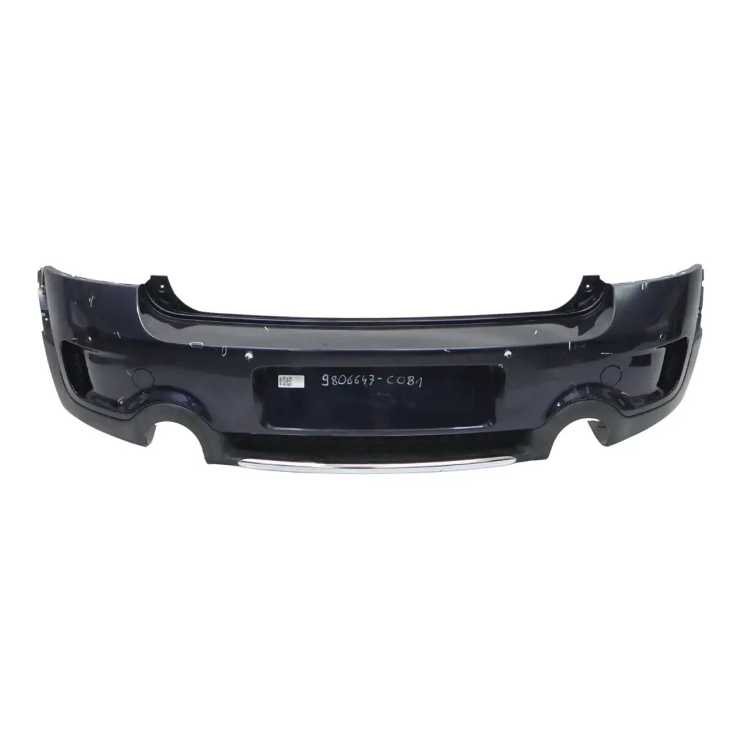 Mini Countryman R60 Rear Bumper Cooper S PDC Cosmic Blue Metallic - B13 - SKU 9806647-COB1 - Part number 9806647