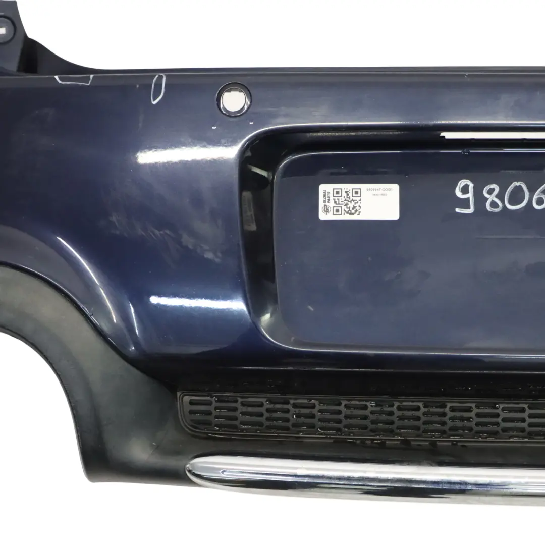 Mini Countryman R60 Pare-chocs arrière Cooper S PDC Cosmic Blue Metallic - B13 - SKU 9806647-COB1 - Numéro de pièce 9806647