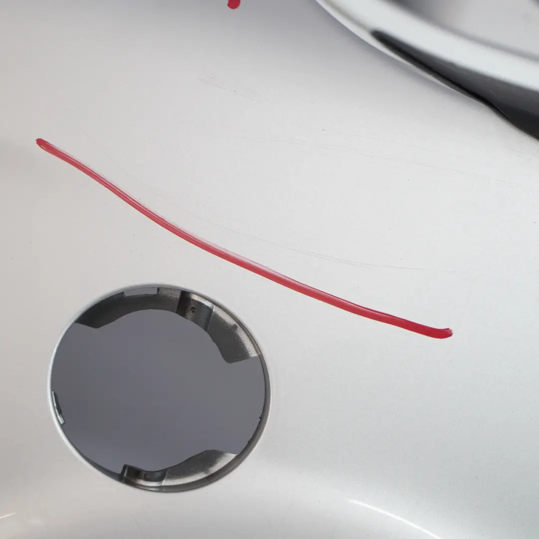 Bumper Cooper S PDC Crystal Silver Metallic - B12 to Mini Countryman R60 Rear with Part number 9806647 Mini Countryman R60 Rear Bumper Cooper S PDC Crystal Silver Metallic - B12 - SKU 9806647-CRS - Part number 9806647