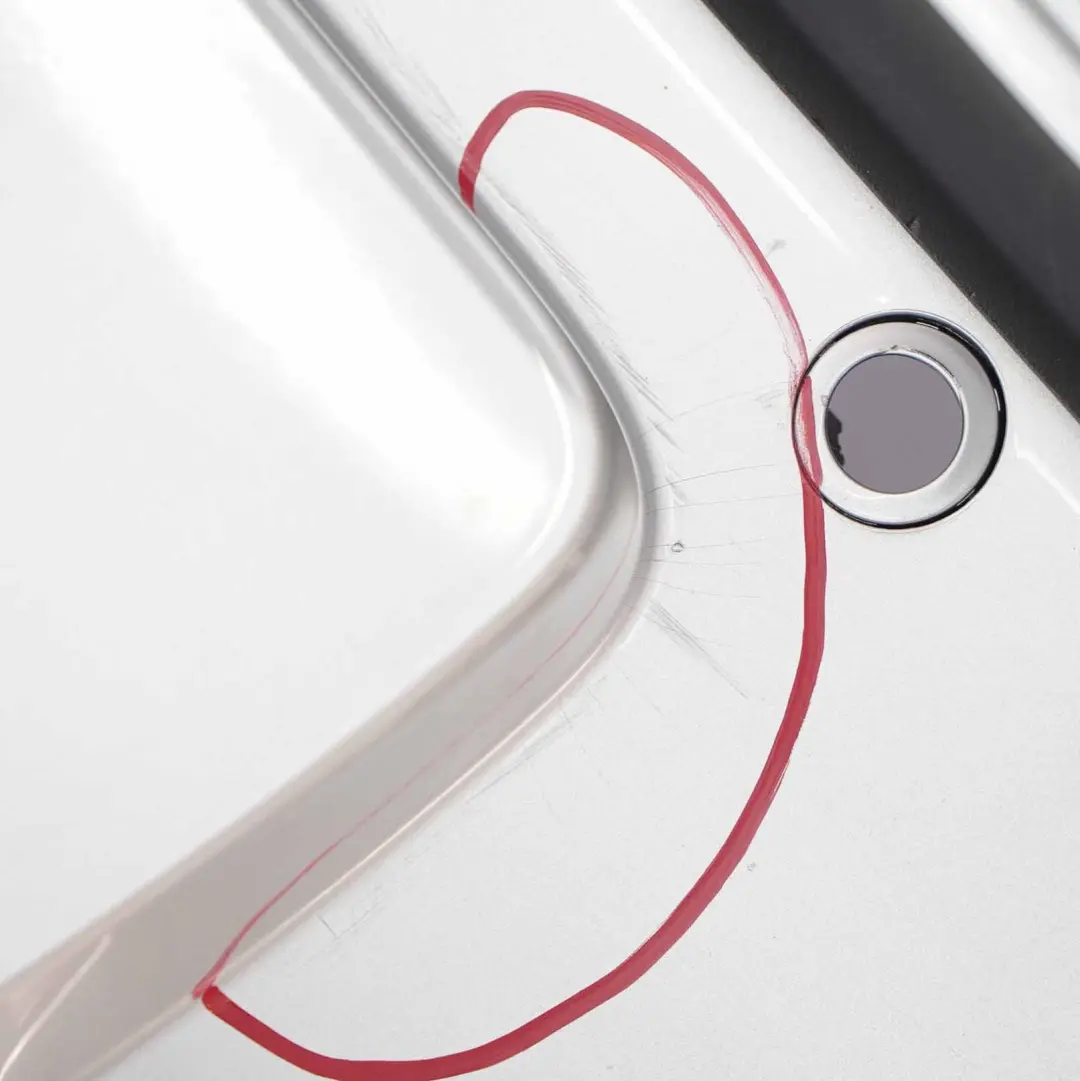 Bumper Cooper S PDC Crystal Silver Metallic - B12 to Mini Countryman R60 Rear with Part number 9806647 Mini Countryman R60 Rear Bumper Cooper S PDC Crystal Silver Metallic - B12 - SKU 9806647-CRS - Part number 9806647