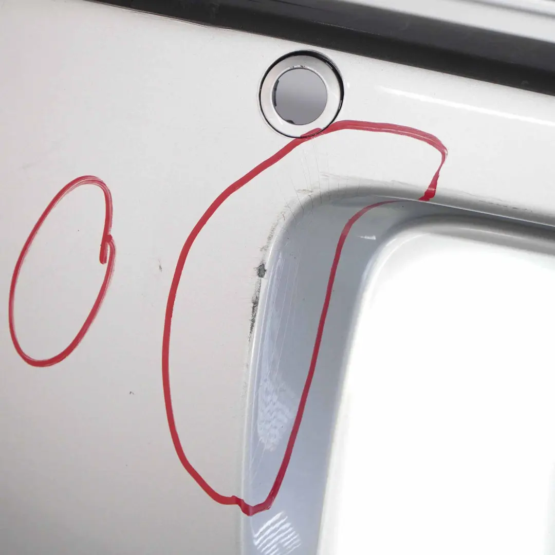 Stossfänger Hinten PDC Crystal Silber Metallic B12 für Mini Countryman R60 Cooper S mit Teilenummer 9806647 Mini Countryman R60 Cooper S Stossfänger Hinten PDC Crystal Silber Metallic B12 - SKU 9806647-CRS - Teilenummer 9806647