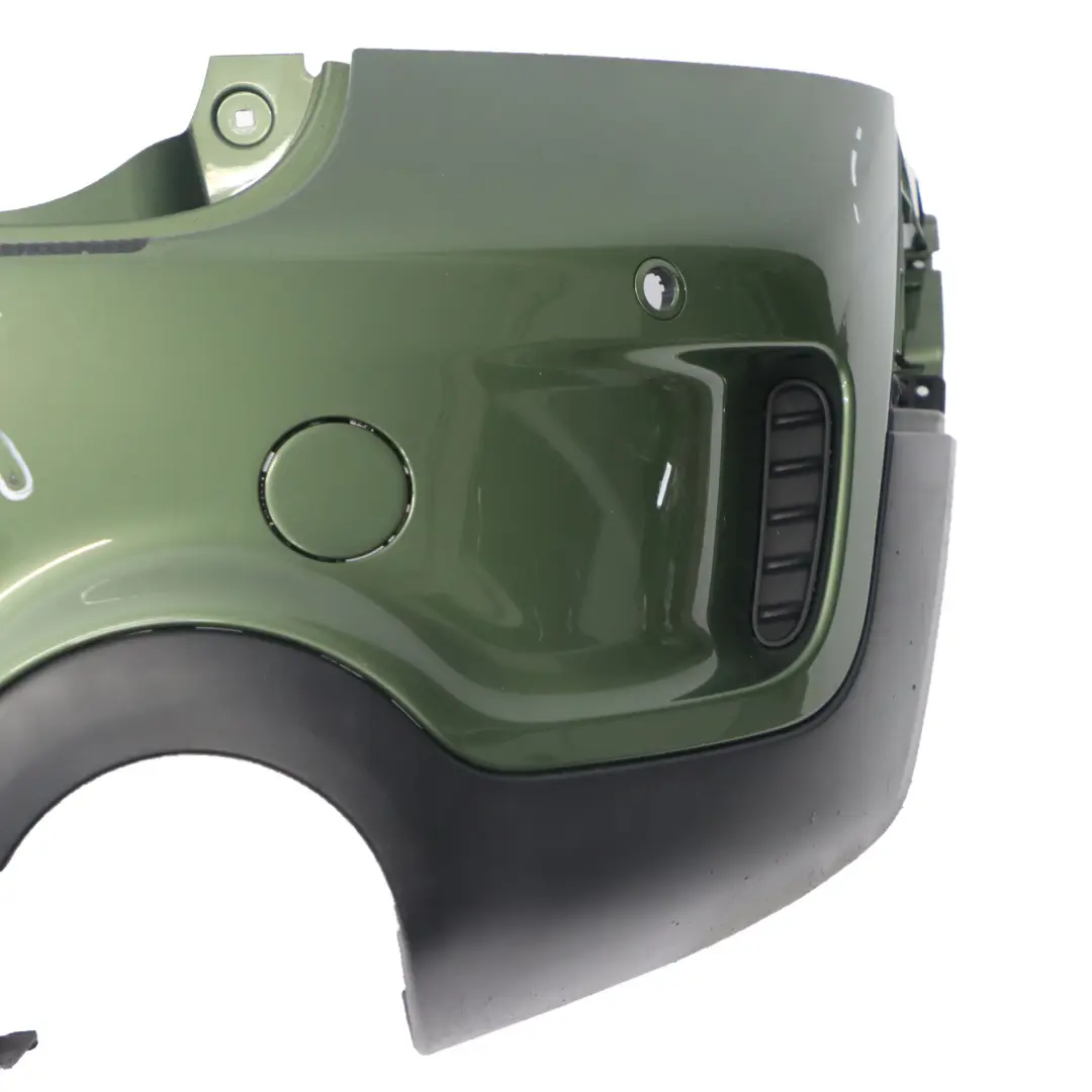 Pare-chocs arrière Cooper S PDC Jungle Green Metallic - C15 pour Mini Countryman R60 à propos du numéro de pièce 9806647 Mini Countryman R60 Pare-chocs arrière Cooper S PDC Jungle Green Metallic - C15 - SKU 9806647-JG - Numéro de pièce 9806647
