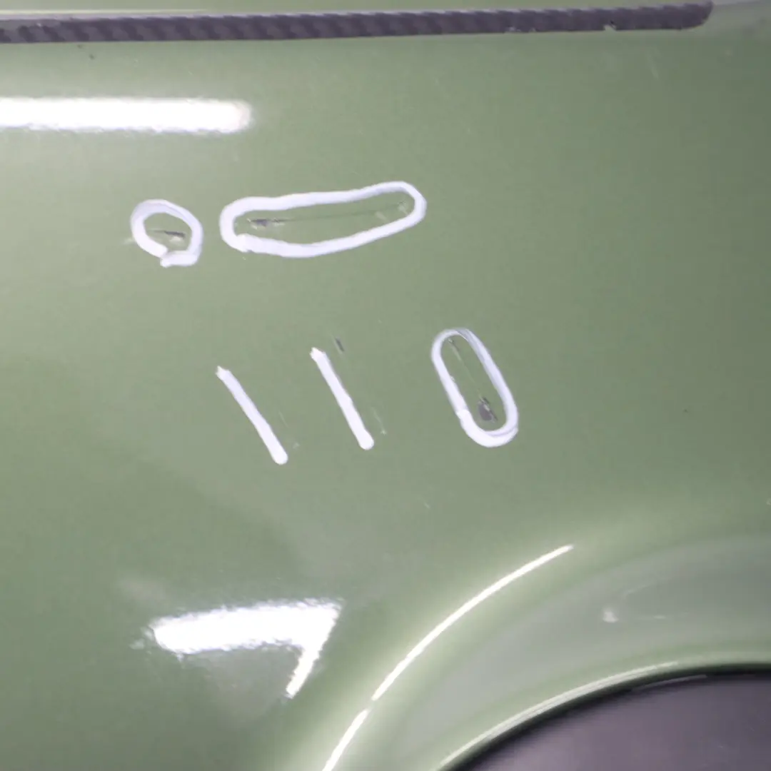 Parachoques trasero Cooper S PDC Jungle Green Metallic - C15 para Mini Countryman R60 con número de pieza 9806647 Mini Countryman R60 Parachoques trasero Cooper S PDC Jungle Green Metallic - C15 - SKU 9806647-JG - Número de pieza 9806647