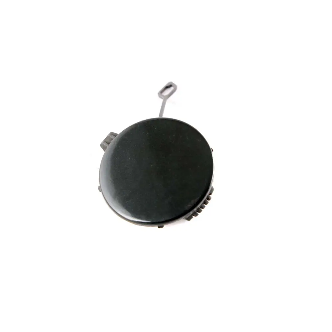 Rear Bumper Flap Mini R60 Cover Towing Eye Left N/S Absolute Black Metallic B11 - SKU 9806649-ABS - Part number 9806649