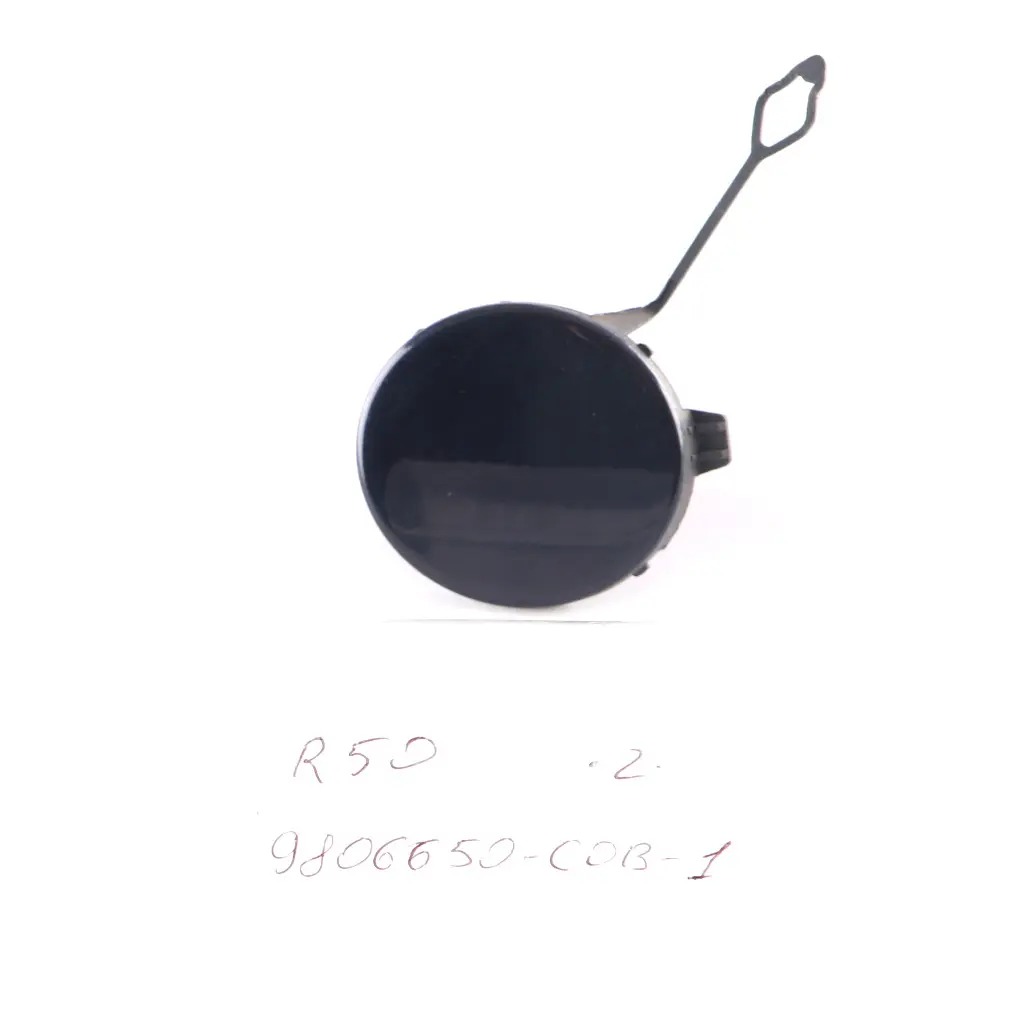 Mini R60 Rear Bumper Cover Towing Eye Hook Right O/S Cosmic Blue - B13 9805942 - SKU 9806650-COB-1 - Part number 9806650