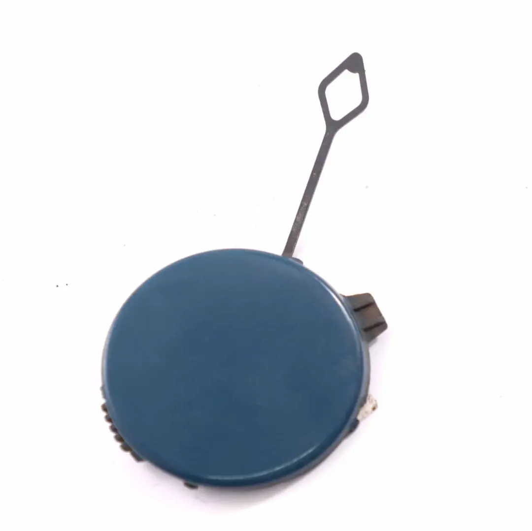 Mini R60 Rear Bumper Cover Flap Towing Eye Right O/S Surf Blue - B18 9805942 - SKU 9806650-SBL - Part number 9806650