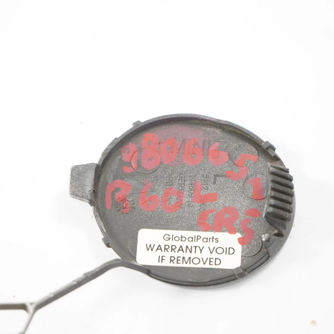 Tapa aleta remolque Ojo parachoques trasero izquierdo Plata cristalina para Mini R60 con número de pieza 9806651 Mini R60 Tapa aleta remolque Ojo parachoques trasero izquierdo Plata cristalina - SKU 9806651-CRS - Número de pieza 9806651