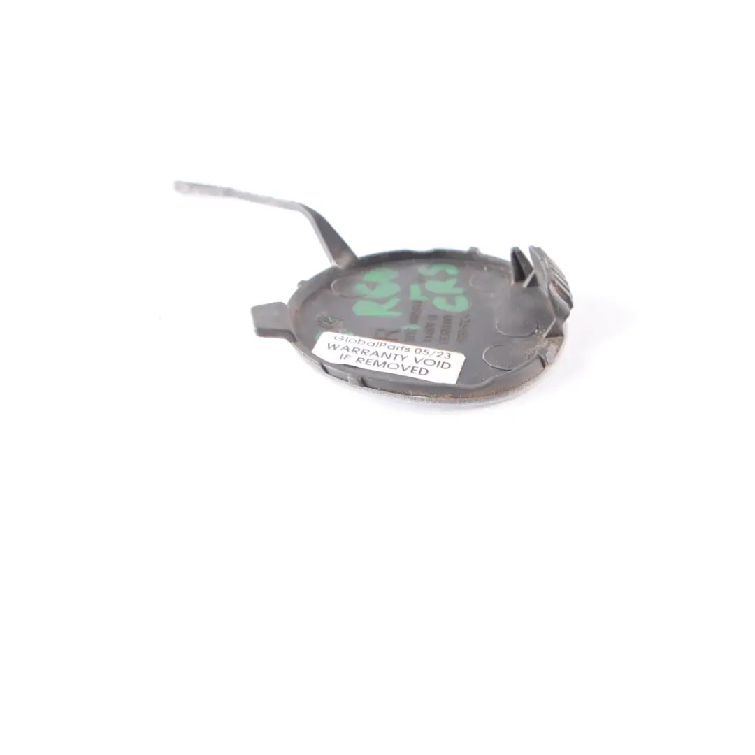Mini R60 Tapa aleta enganche remolque parachoques trasero derecho cristalina - SKU 9806652-CRS - Número de pieza 9806652