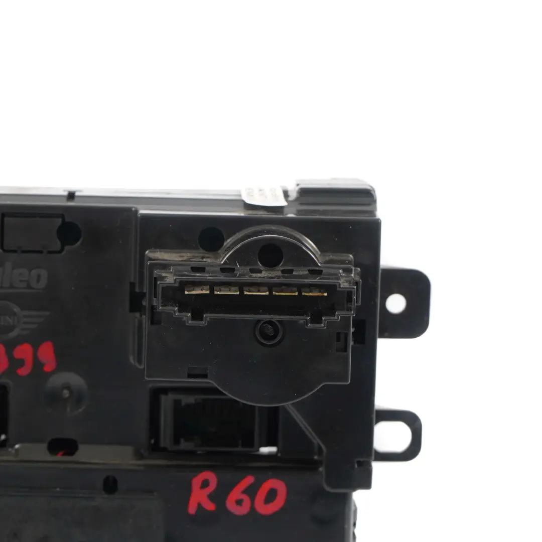 Mini Cooper R60 Couverture Interrupteur Panel Climatisation Commande Manuel - SKU 9806857-1 - Numéro de pièce 9806857