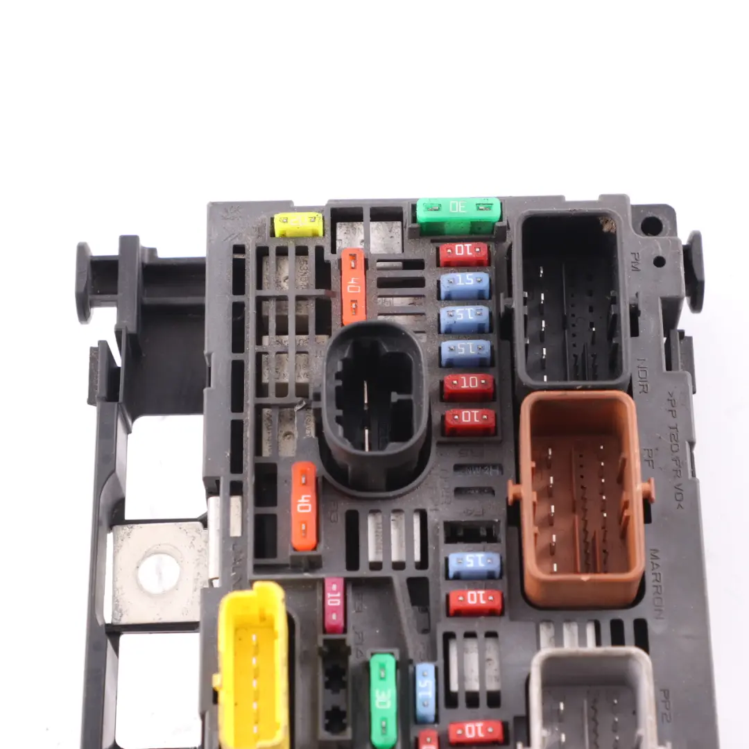 Citroen Dispatch Front Fuse Box BSM Control Unit Module to with Part number 9807028680 Citroen Dispatch Front Fuse Box BSM Control Unit Module - SKU 9807028680 - Part number 9807028680