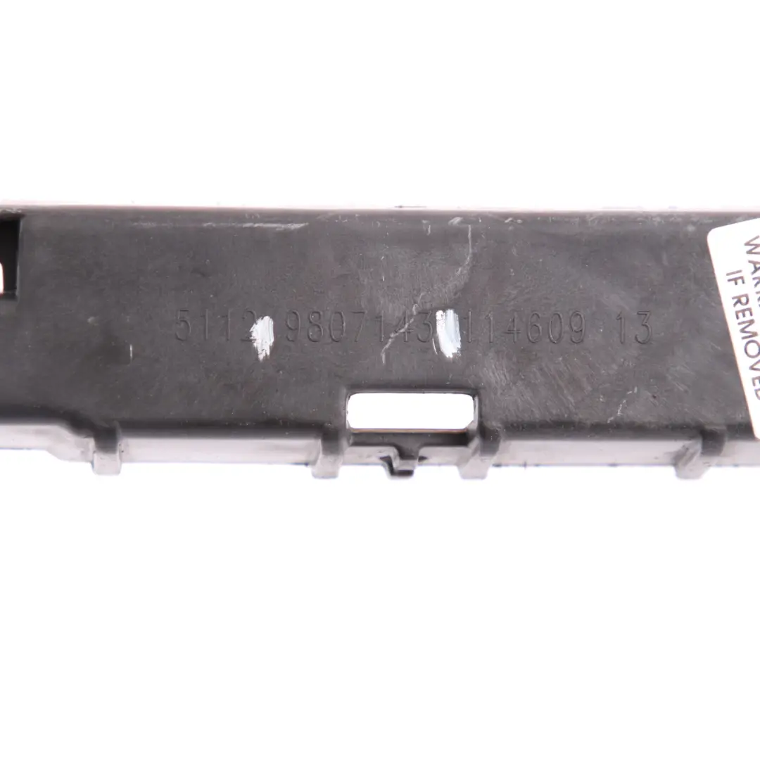  Heckstoßstangenführung Mini R60 R61 Mittelmontageverkleidung - SKU 9807143 - Teilenummer 9807143