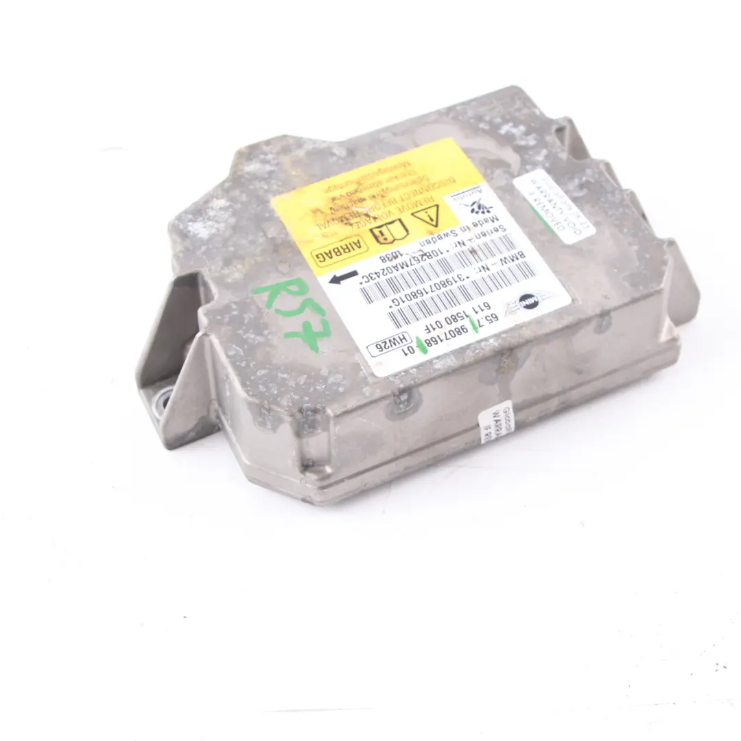 Sensore Modulo Aria Mini R57 Cabrio Convertible Crash Control Unit ECU per con numero di parte 9807168 Sensore Modulo Aria Mini R57 Cabrio Convertible Crash Control Unit ECU - SKU 9807168 - Numero di parte 9807168