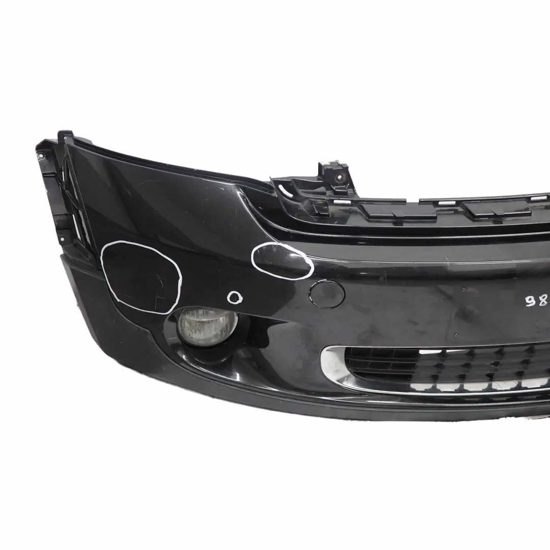 Mini R60 R61 Front Bumper Complete Trim Panel Absolute Black Metallic - B11 - SKU 9807196-ABS2 - Part number 9807196