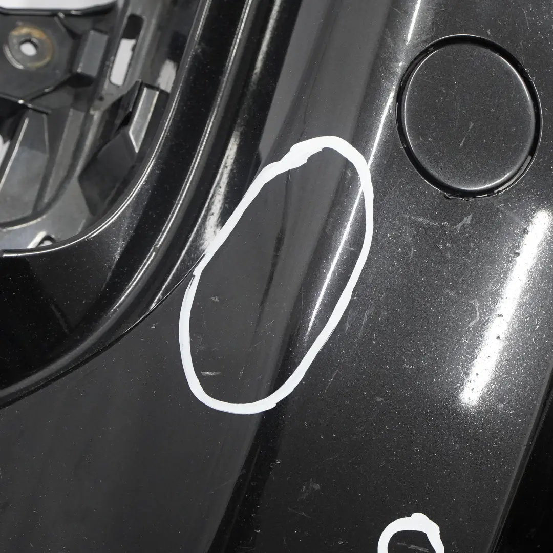 Front Bumper Complete Trim Panel Absolute Black Metallic - B11 to Mini R60 R61 with Part number 9807196 Mini R60 R61 Front Bumper Complete Trim Panel Absolute Black Metallic - B11 - SKU 9807196-ABS2 - Part number 9807196