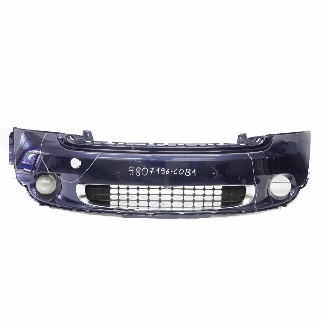  Front Bumper Mini R60 R61 Complete Trim Panel Cosmic Blue Metallic - B13 - SKU 9807196-COB1 - Part number 9807196
