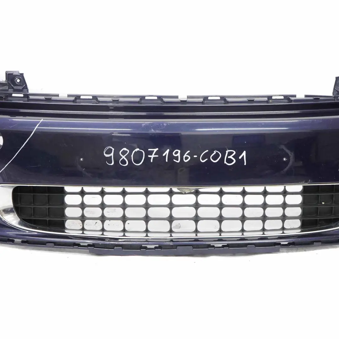 Front Bumper Mini R60 R61 Complete Trim Panel Cosmic Blue Metallic - B13 to with Part number 9807196 Front Bumper Mini R60 R61 Complete Trim Panel Cosmic Blue Metallic - B13 - SKU 9807196-COB1 - Part number 9807196