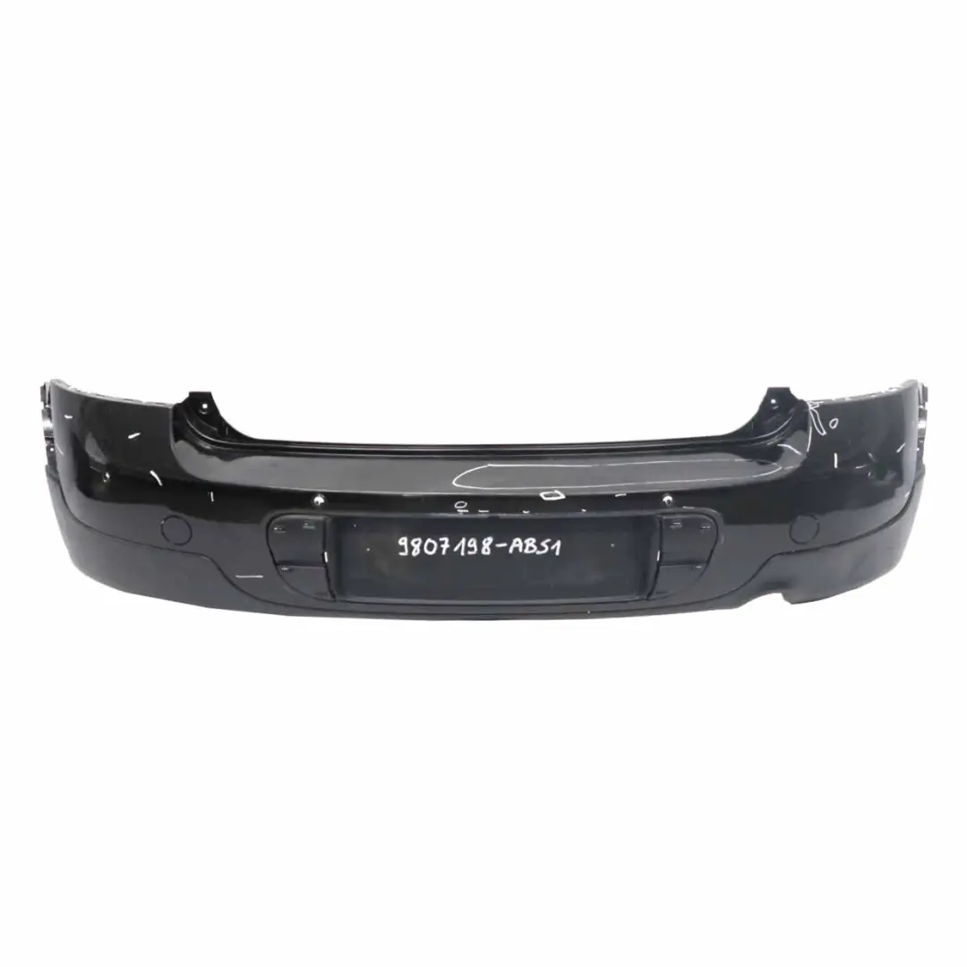 Mini R60 Paragolpes Trasero PDC Embellecedor Negro Absoluto - B11 - SKU 9807198-ABS1 - Número de pieza 9807198