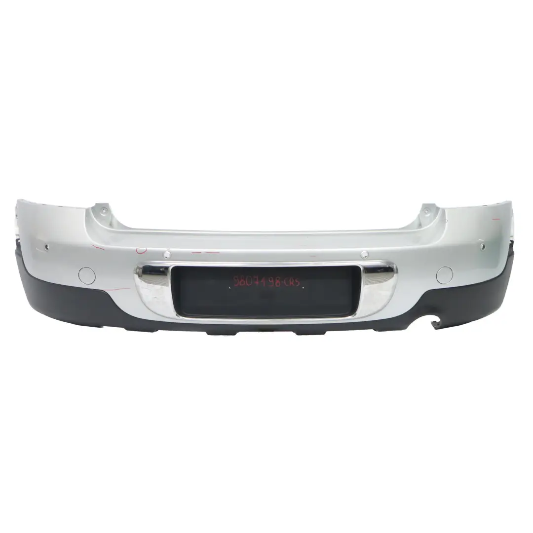 Mini Countryman R60 Rear Bumper PDC Trim Panel Crystal Silver Metallic - B12 - SKU 9807198-CRS - Part number 9807198