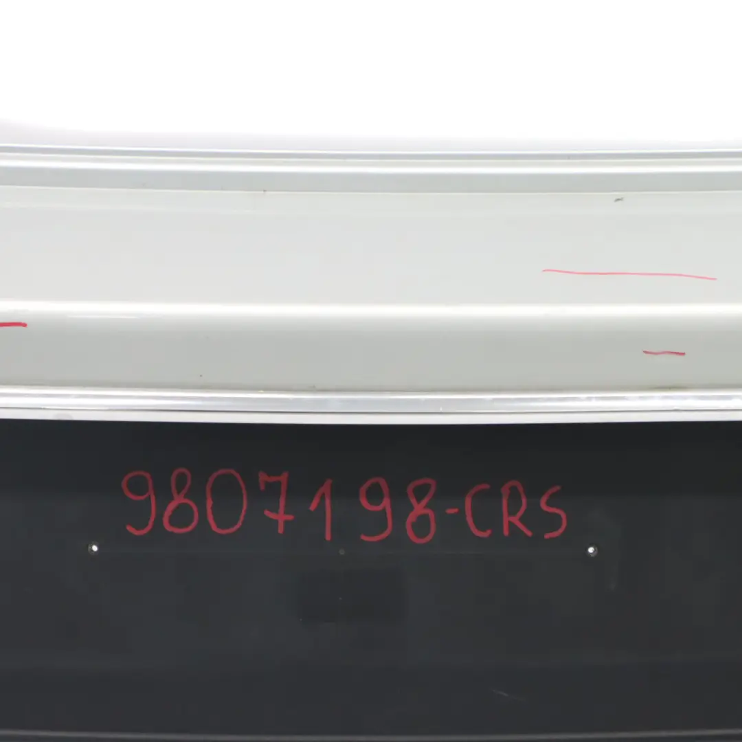 Bumper PDC Trim Panel Crystal Silver Metallic - B12 to Mini Countryman R60 Rear with Part number 9807198 Mini Countryman R60 Rear Bumper PDC Trim Panel Crystal Silver Metallic - B12 - SKU 9807198-CRS - Part number 9807198