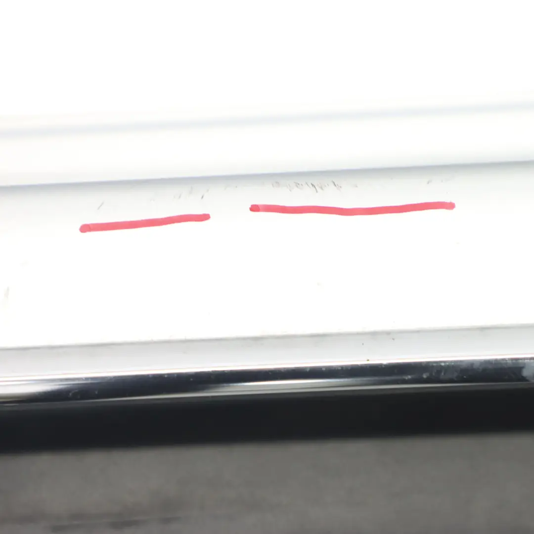 Mini Countryman R60 Rear Bumper PDC Trim Panel Crystal Silver Metallic - B12 - SKU 9807198-CRS - Part number 9807198