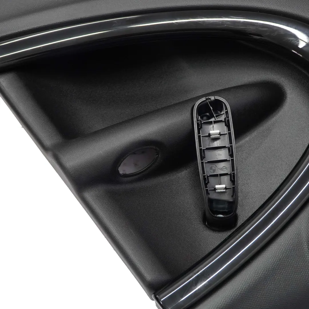 Trasera Izquierda Tarjeta Puerta Recorte Cubierta Negro para Mini Countryman R60 con número de pieza 9807541 Mini Countryman R60 Trasera Izquierda Tarjeta Puerta Recorte Cubierta Negro - SKU 9807541 - Número de pieza 9807541