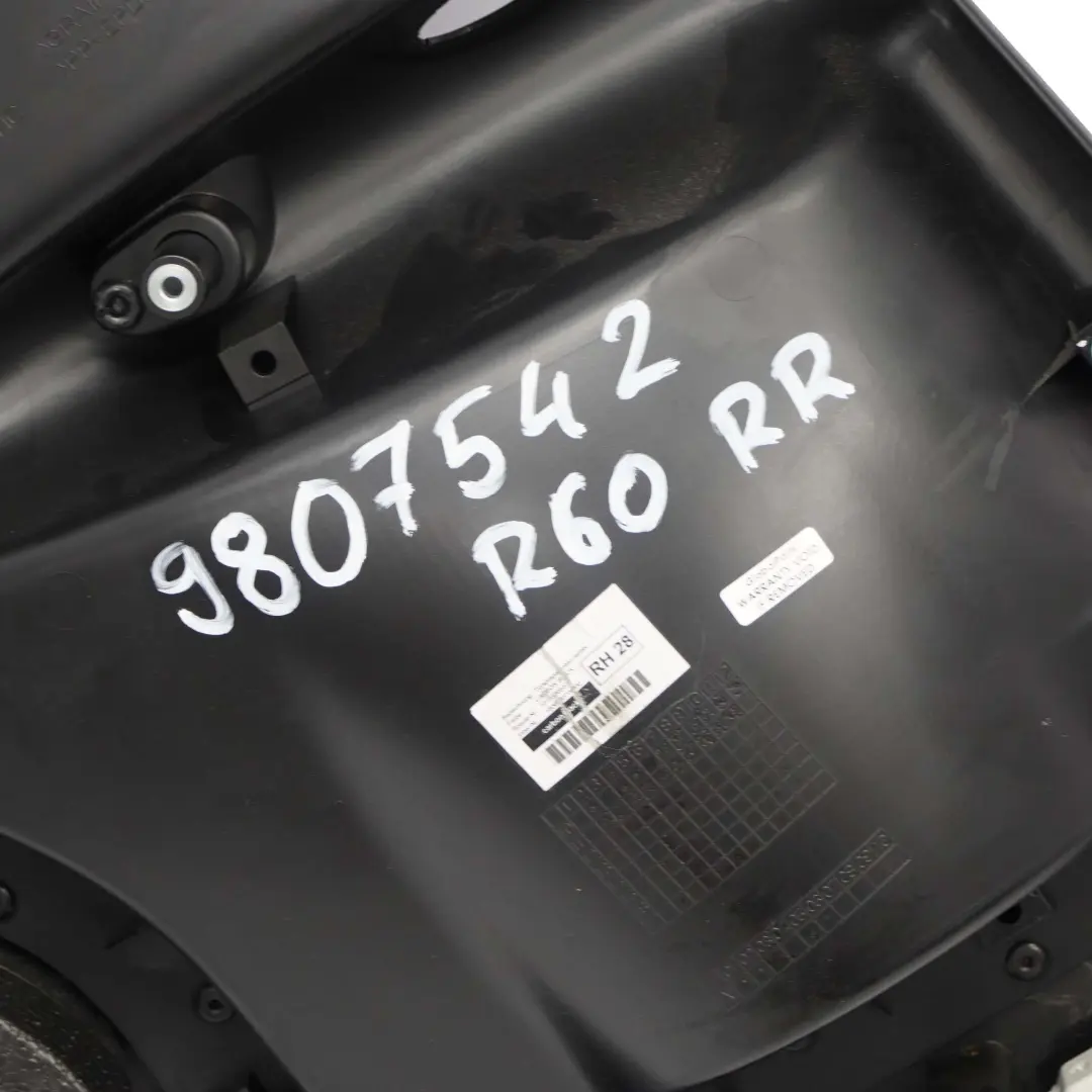 Trasera Derecha Tarjeta de Puerta Recubrimiento Panel Negro Carbono para Mini R60 con número de pieza 9807542 Mini R60 Trasera Derecha Tarjeta de Puerta Recubrimiento Panel Negro Carbono - SKU 9807542 - Número de pieza 9807542