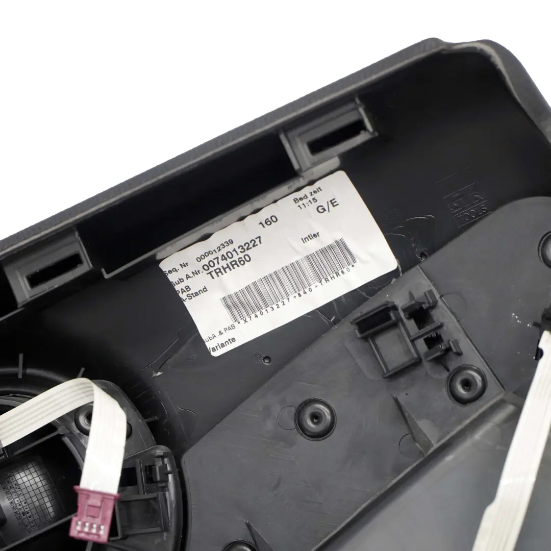 Mini R60 Trasera Derecha Tarjeta de Puerta Recubrimiento Panel Negro Carbono - SKU 9807542 - Número de pieza 9807542