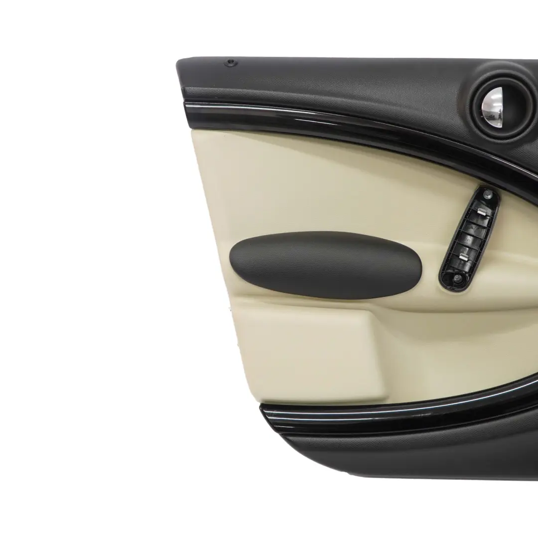 Panneau Portieres avant Gauche Noir Polar Beige pour Mini Countryman R60 à propos du numéro de pièce 9807579 Mini Countryman R60 Panneau Portieres avant Gauche Noir Polar Beige - SKU 9807579 - Numéro de pièce 9807579
