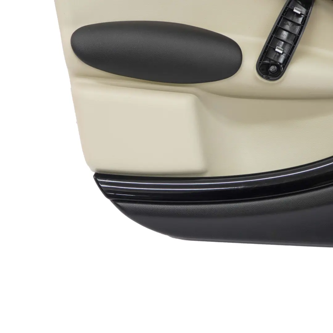 Front Left N/S Door Card Trim Panel Black Polar Beige to Mini Countryman R60 with Part number 9807579 Mini Countryman R60 Front Left N/S Door Card Trim Panel Black Polar Beige - SKU 9807579 - Part number 9807579
