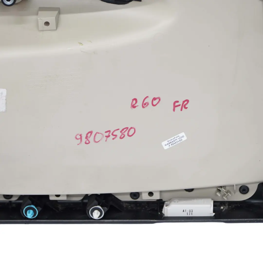 Türverkleidung Vorn Rechts Schwarz Polar Beige für Mini Countryman R60 mit Teilenummer 9807580 Mini Countryman R60 Türverkleidung Vorn Rechts Schwarz Polar Beige - SKU 9807580 - Teilenummer 9807580