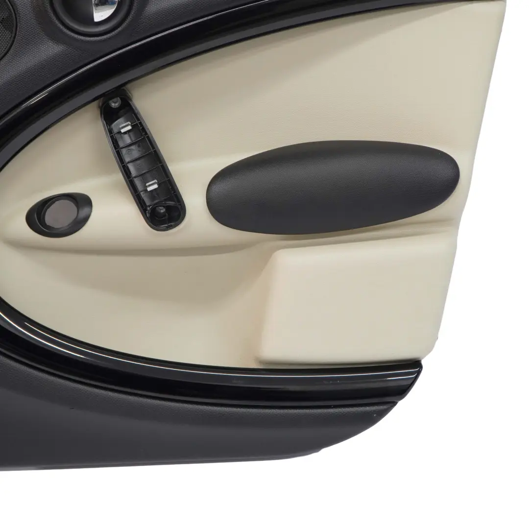 Mini Countryman R60 Front Right O/S Door Card Trim Panel Black Polar Beige - SKU 9807580 - Part number 9807580