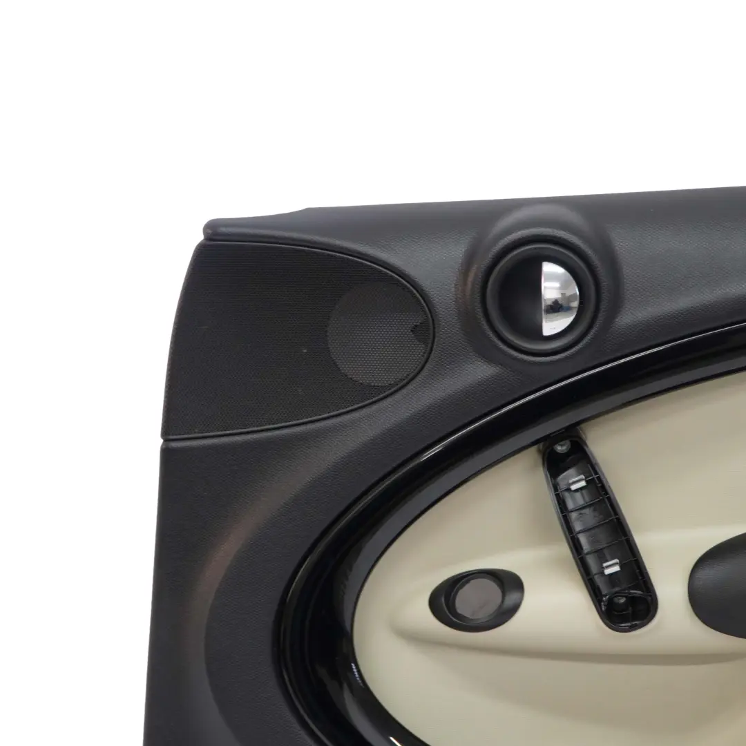 Pannello Porta Davanti Destro Nero Polar Beige per Mini Countryman R60 con numero di parte 9807580 Mini Countryman R60 Pannello Porta Davanti Destro Nero Polar Beige - SKU 9807580 - Numero di parte 9807580
