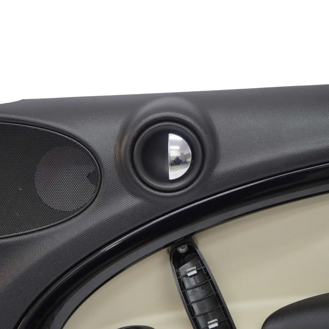 Panneau Portieres Avant Droite Noir Polar Beige pour Mini Countryman R60 à propos du numéro de pièce 9807580 Mini Countryman R60 Panneau Portieres Avant Droite Noir Polar Beige - SKU 9807580 - Numéro de pièce 9807580