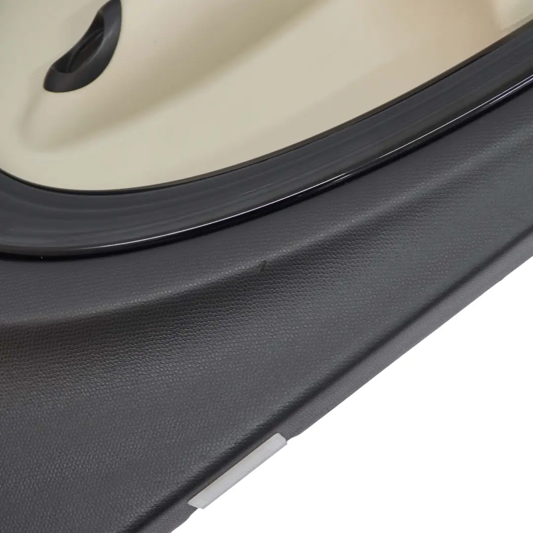 Türverkleidung Vorn Rechts Schwarz Polar Beige für Mini Countryman R60 mit Teilenummer 9807580 Mini Countryman R60 Türverkleidung Vorn Rechts Schwarz Polar Beige - SKU 9807580 - Teilenummer 9807580