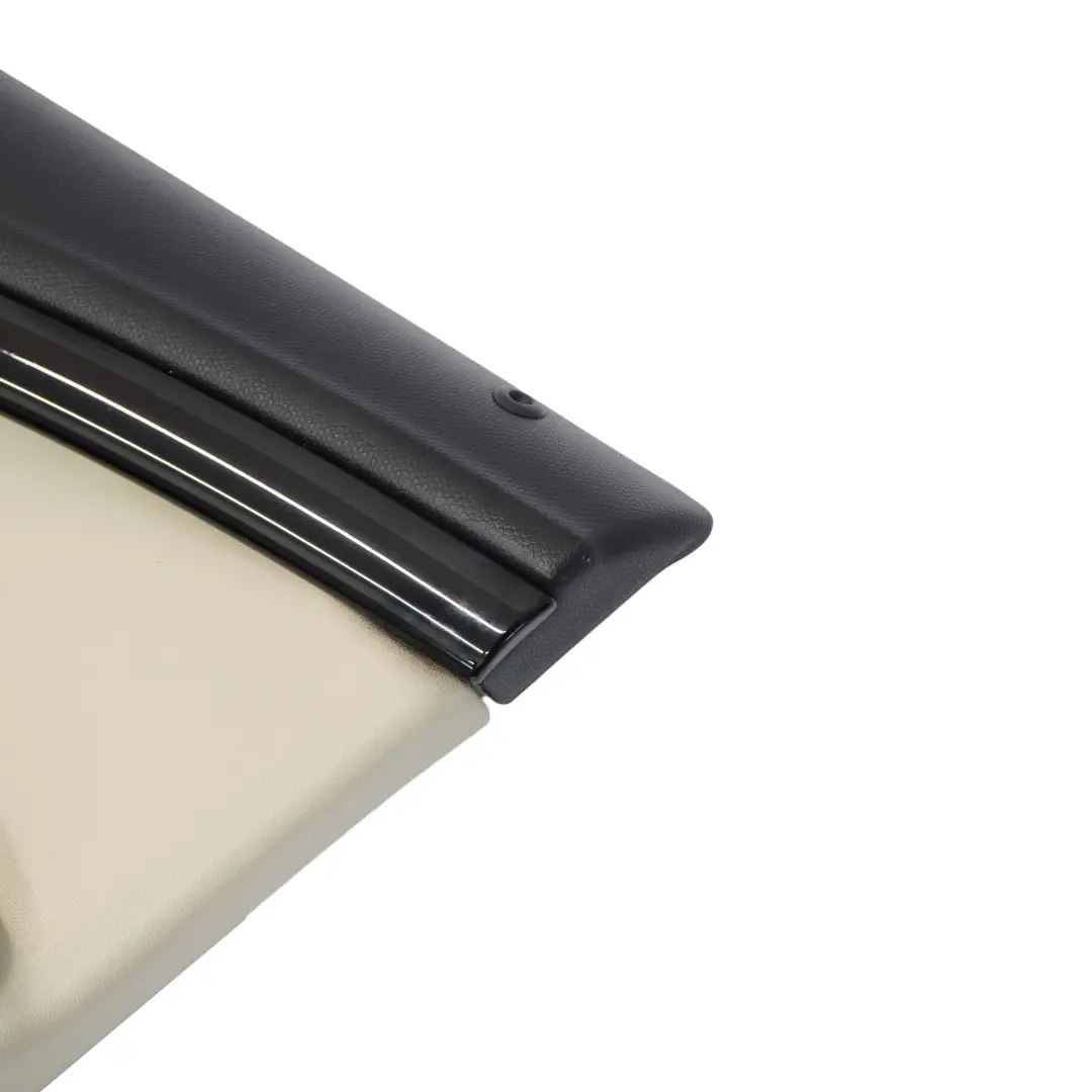 Front Right O/S Door Card Trim Panel Black Polar Beige to Mini Countryman R60 with Part number 9807580 Mini Countryman R60 Front Right O/S Door Card Trim Panel Black Polar Beige - SKU 9807580 - Part number 9807580