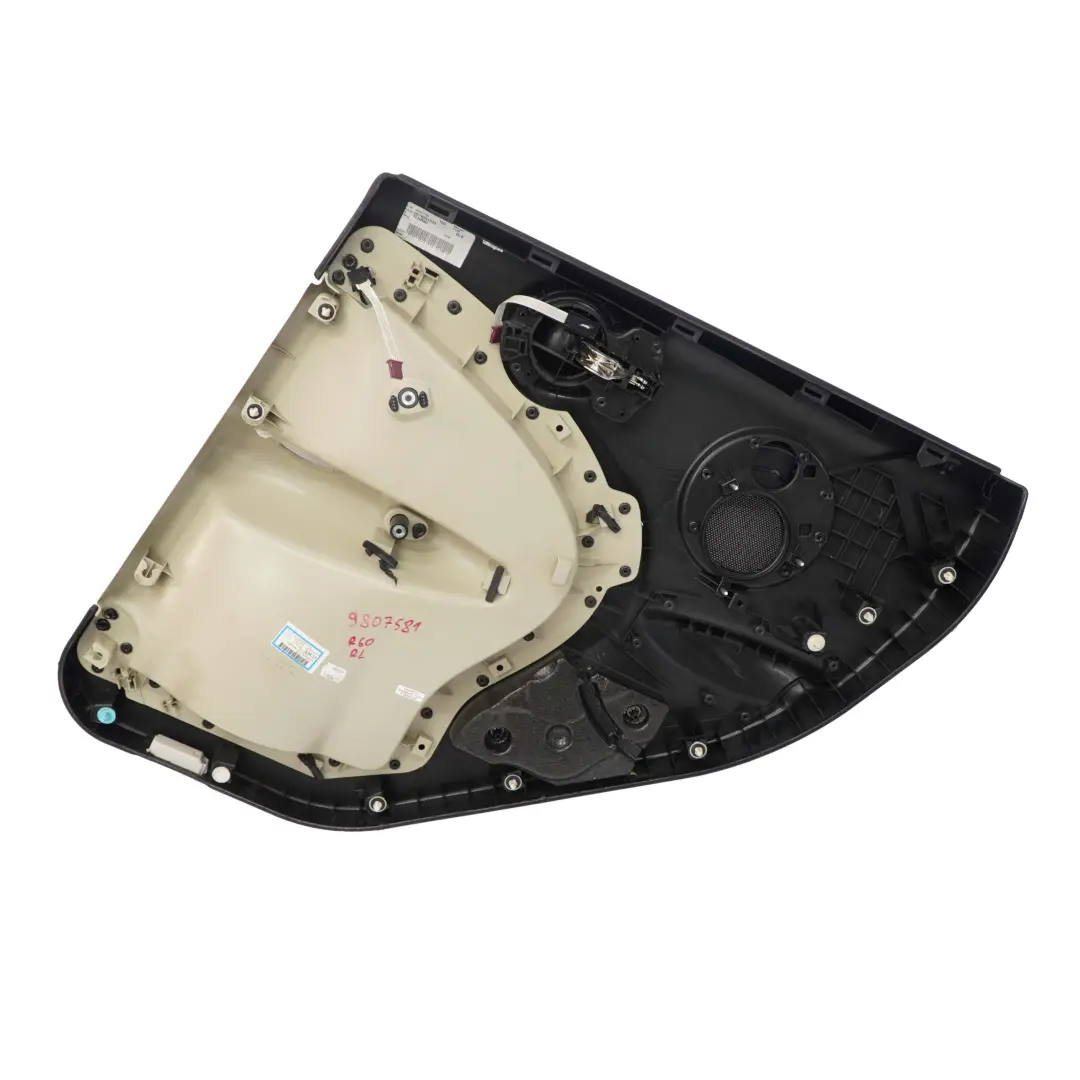 Mini Countryman R60 Rear Left N/S Door Card Trim Panel Black Polar Beige - SKU 9807581 - Part number 9807581