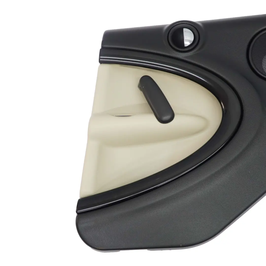 Garniture de Porte Arriere Droite Noir Polar Beige pour Mini Countryman R60 à propos du numéro de pièce 9807582 Mini Countryman R60 Garniture de Porte Arriere Droite Noir Polar Beige - SKU 9807582 - Numéro de pièce 9807582