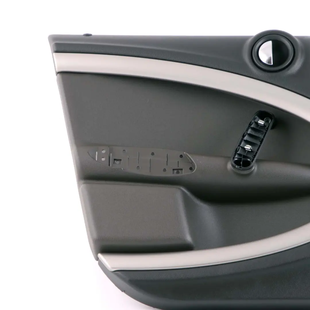 Front Left N/S Door Card Trim Panel Dark Tobacco Black to Mini Countryman R60 with Part number 9807595 Mini Countryman R60 Front Left N/S Door Card Trim Panel Dark Tobacco Black - SKU 9807595 - Part number 9807595