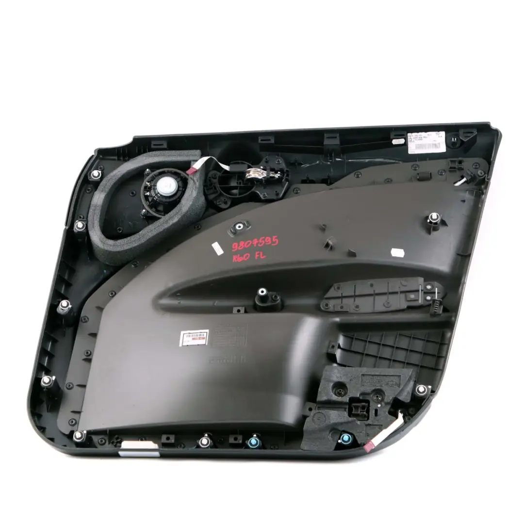 Front Left N/S Door Card Trim Panel Dark Tobacco Black to Mini Countryman R60 with Part number 9807595 Mini Countryman R60 Front Left N/S Door Card Trim Panel Dark Tobacco Black - SKU 9807595 - Part number 9807595