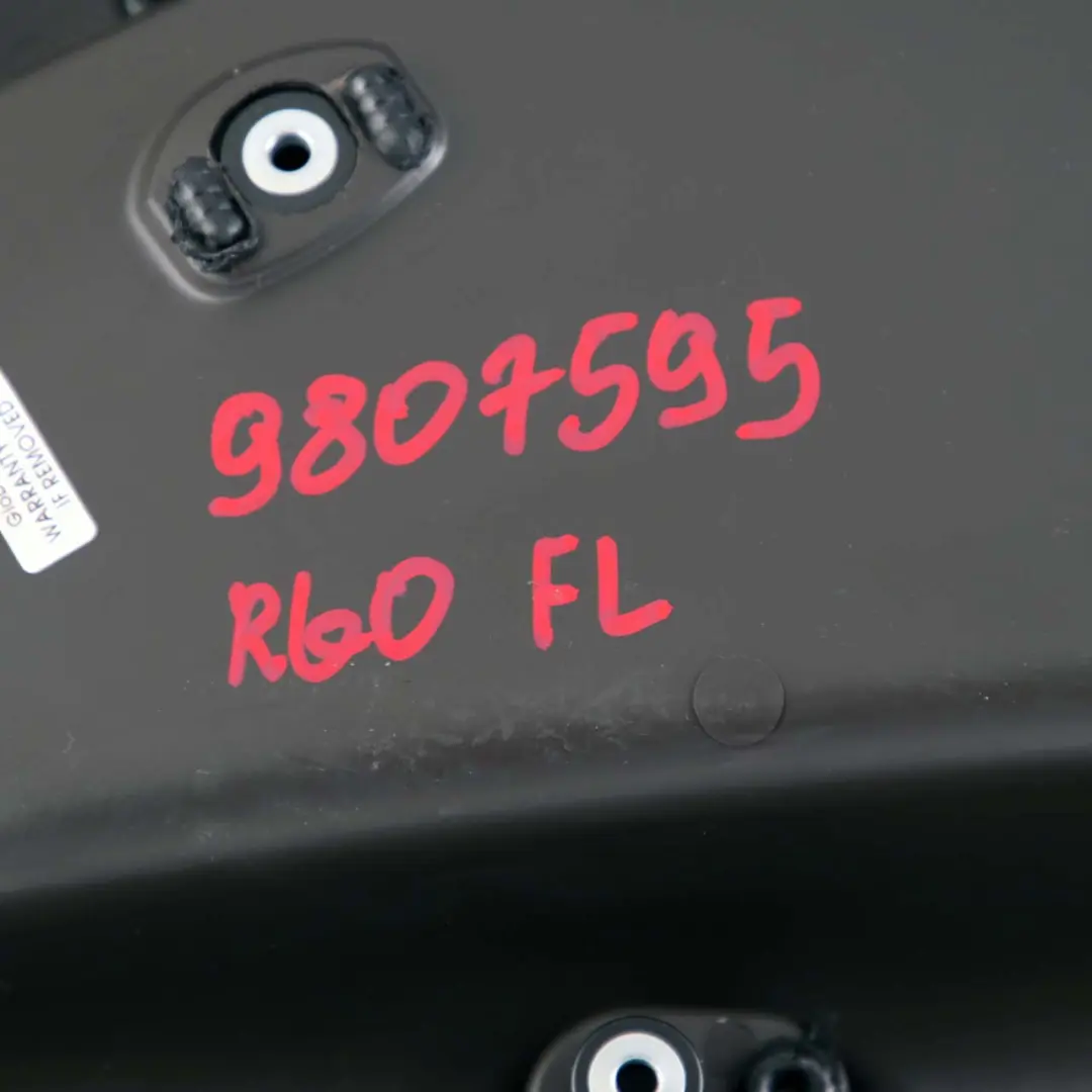 Mini Countryman R60 Front Left N/S Door Card Trim Panel Dark Tobacco Black - SKU 9807595 - Part number 9807595