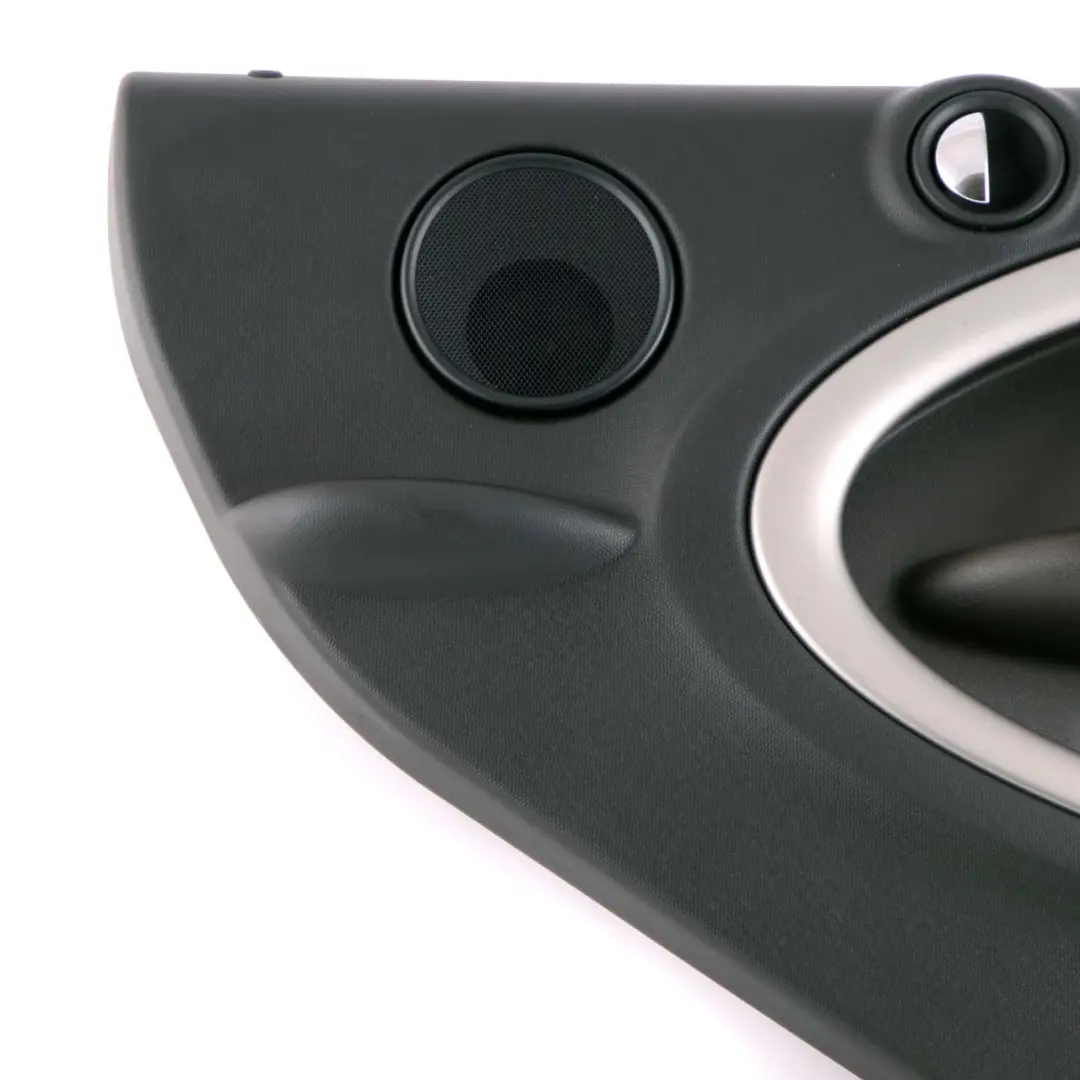 Left N/S Door Card Trim Panel Dark Tobacco Black to Mini Countryman R60 Rear with Part number 9807597 Mini Countryman R60 Rear Left N/S Door Card Trim Panel Dark Tobacco Black - SKU 9807597 - Part number 9807597