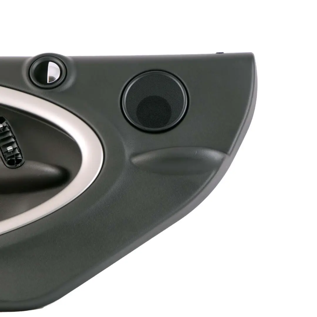 Right O/S Door Card Trim Panel Dark Tobacco Black to Mini Countryman R60 Rear with Part number 9807598 Mini Countryman R60 Rear Right O/S Door Card Trim Panel Dark Tobacco Black - SKU 9807598 - Part number 9807598
