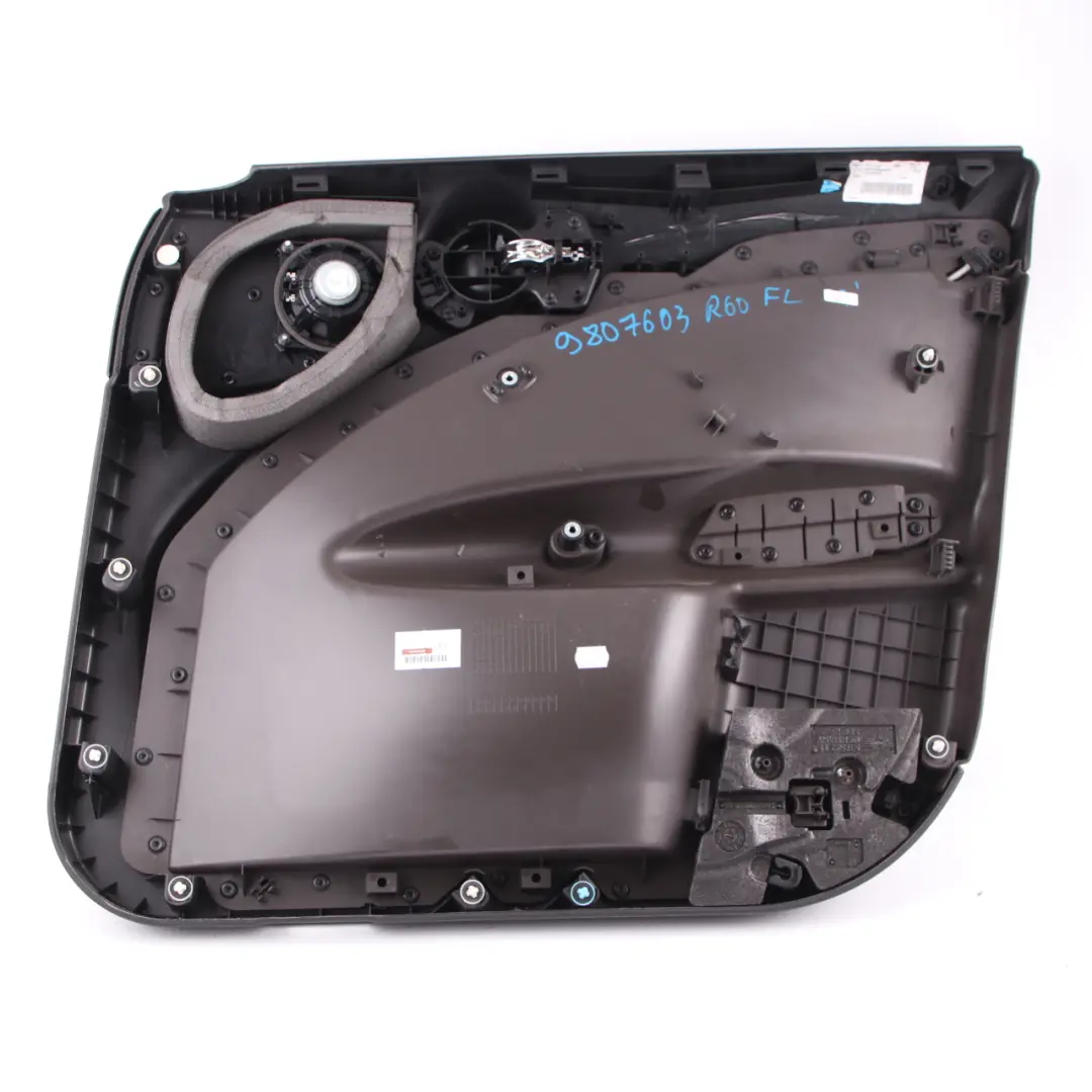 Front Left N/S Door Card Trim Panel Black Dark Tobacco to Mini Countryman R60 with Part number 9807603 Mini Countryman R60 Front Left N/S Door Card Trim Panel Black Dark Tobacco - SKU 9807603 - Part number 9807603