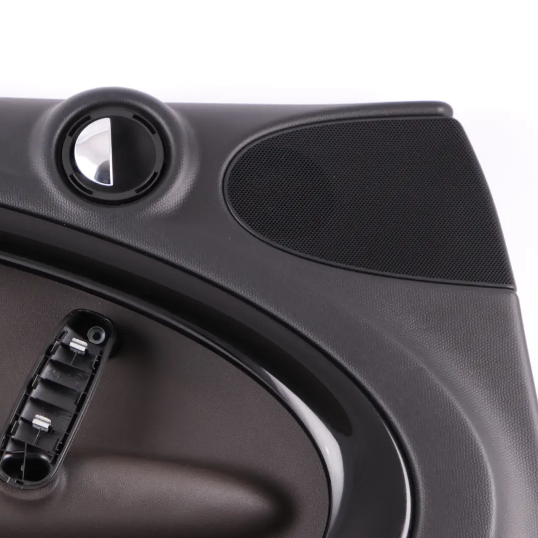 Mini Countryman R60 Front Left N/S Door Card Trim Panel Black Dark Tobacco - SKU 9807603 - Part number 9807603