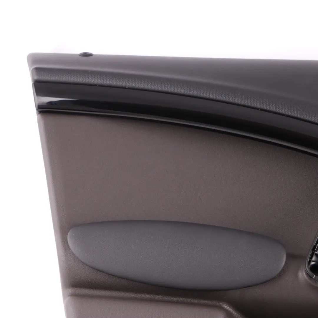 Front Left N/S Door Card Trim Panel Black Dark Tobacco to Mini Countryman R60 with Part number 9807603 Mini Countryman R60 Front Left N/S Door Card Trim Panel Black Dark Tobacco - SKU 9807603 - Part number 9807603